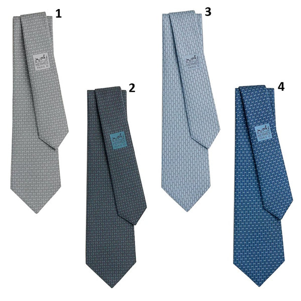 HERMES / エルメス シルクツイルタイ Hグルメット H006392T h006392t