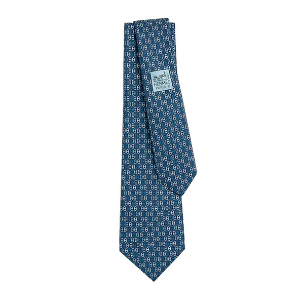 HERMES / エルメス シルク ツイル タイ 3プティ マイヨン ネクタイ h006393t H006393T