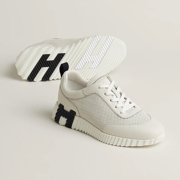 HERMES / エルメス バウシング パンチング レザー スニーカー レディース H261013Z h261013z
