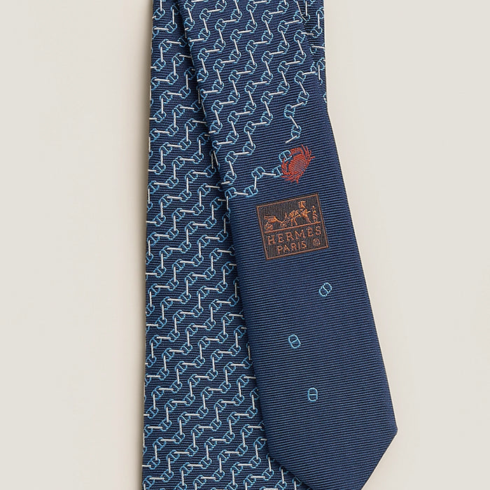 HERMES / エルメス シルクタイ クラブ デシェネ H339380T h339380t
