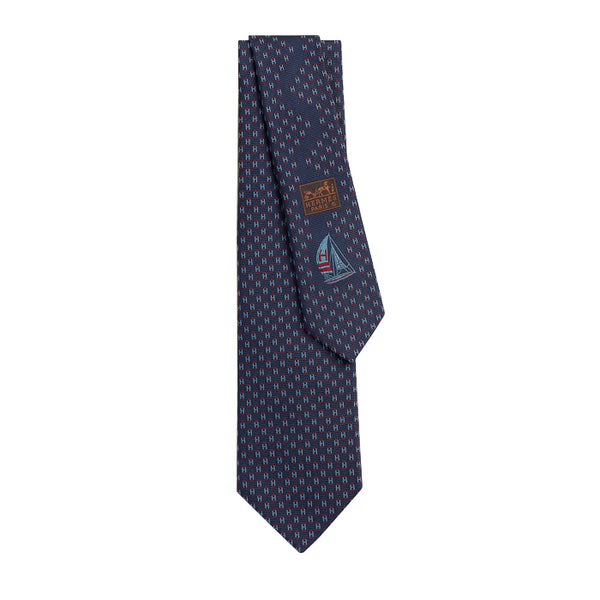 HERMES / エルメス シルクタイ オセアン H H339414T h339414t