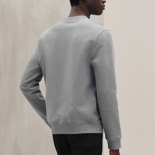 ラウンドネックスウェット パッチ トレーナー スウェット h557831ha H567775HA76LA