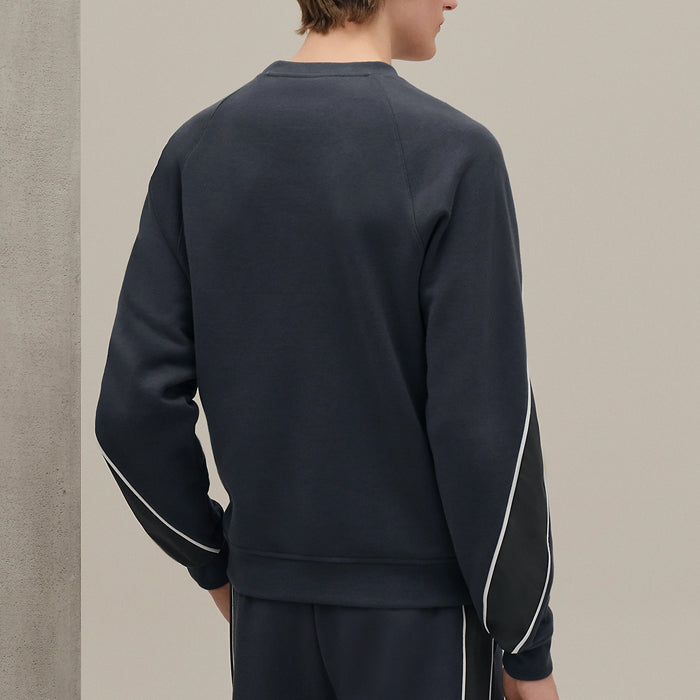 HERMES ラウンドネック スウェットSサイズ裏起毛 HERMES / エルメス スポーツ カプセル ラウンド ネック スウェット