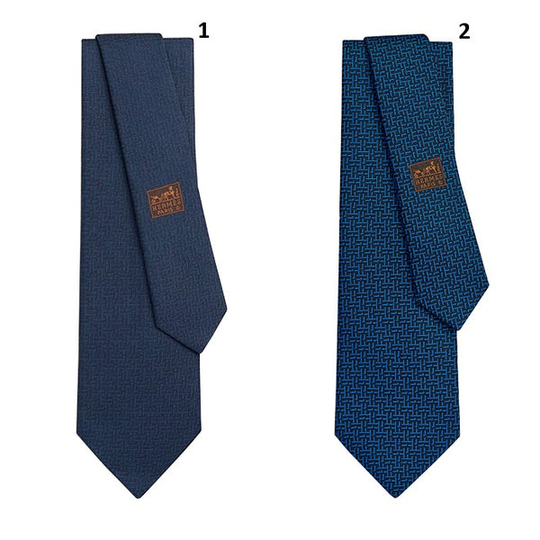 HERMES / エルメス シルクタイ H トレフル H659448T h659448t