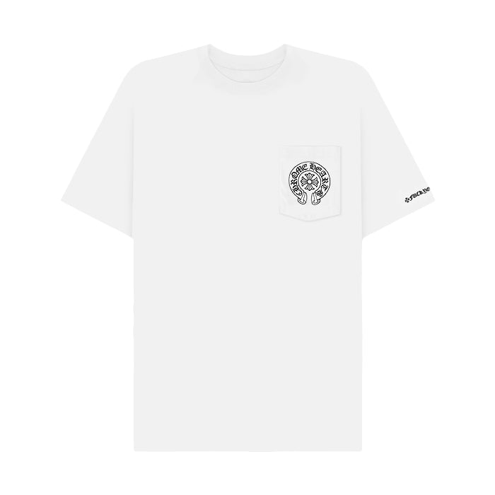 CHROME HEARTS / クロムハーツ ホースシュー ロゴ ポケット Tシャツ