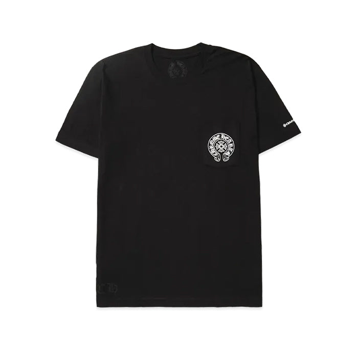 CHROME HEARTS / クロムハーツ シューホース ロゴ ポケット Tシャツ