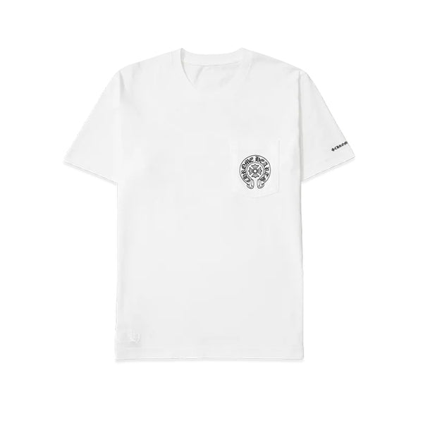 CHROME HEARTS / クロムハーツ シューホース ロゴ ポケット Tシャツ horseshoelogowh