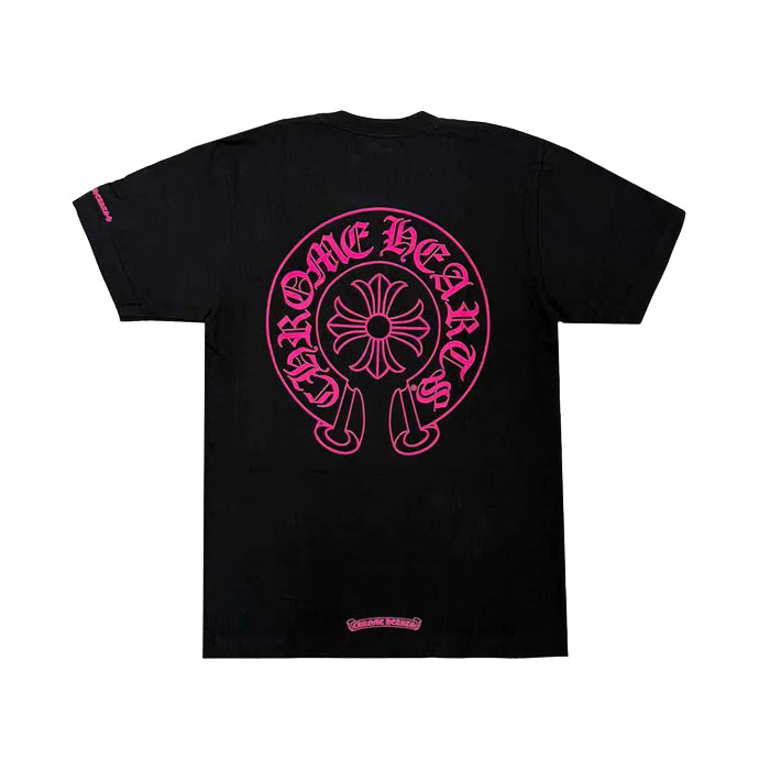 新品　クロムハーツ ホースシュー　tシャツ L ピンク　pink 国内正規品 CHROME HEARTS / クロムハーツ CH ピンク シューホース Tシャツ