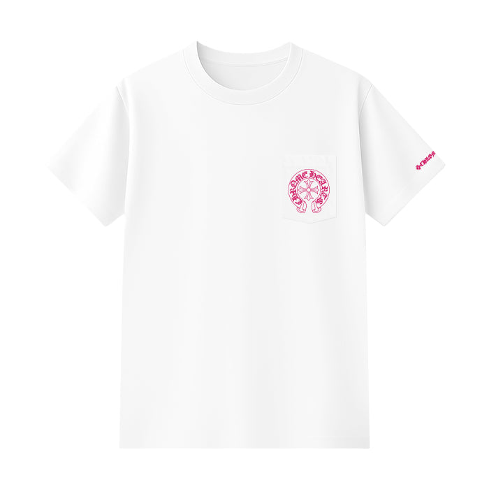 CHROME HEARTS / クロムハーツ CH ピンク シューホース Tシャツ
