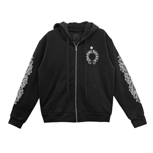 CHROME HEARTS / クロムハーツ シューホース ジップ アップ フーディー hsshzippk