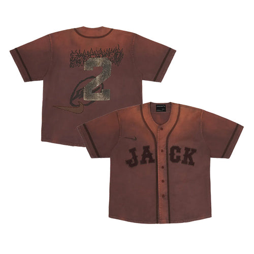 CACTUS JACK × FRAGMENT × NIKE  / カクタスジャック × フラグメント × ナイキ 東京 ジャック レトロ ベースボール ジャージ istsfdnkrc01