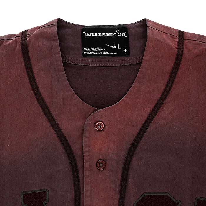 CACTUS JACK × FRAGMENT × NIKE  / カクタスジャック × フラグメント × ナイキ 東京 ジャック レトロ ベースボール ジャージ istsfdnkrc01