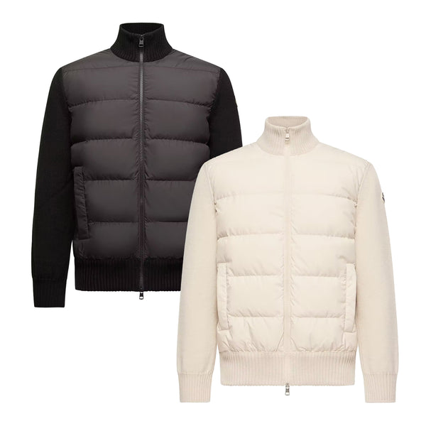 MONCLER / モンクレール パデッド ウール ジップアップ カーディガン  L20919B00027M1131 l20919800027