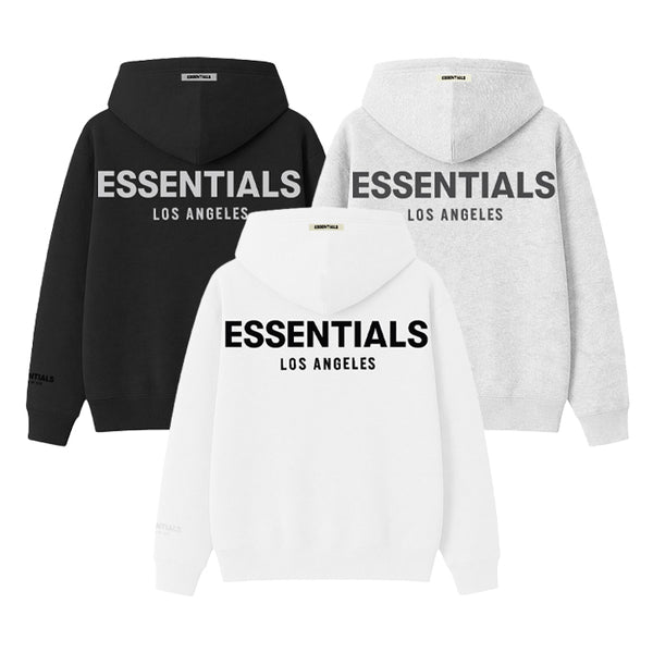 ESSENTIALS/エッセンシャルズ Los Angeles REFLECTOR LOGO HOODIE UNISEX larlctlogohoodi