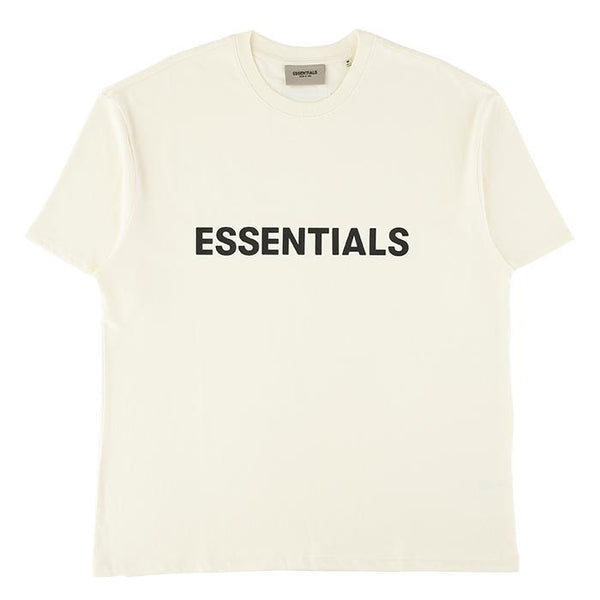 ESSENTIALS / エッセンシャルズ 3D シリコン アップリケ ボクシー Tシャツ logoteeny