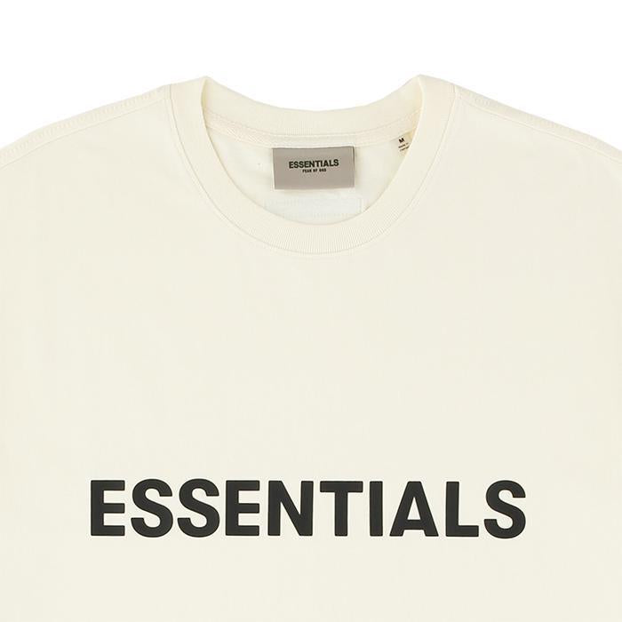 ESSENTIALS / エッセンシャルズ 3D シリコン アップリケ ボクシー Tシャツ logoteeny