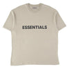 ESSENTIALS / エッセンシャルズ 3D シリコン アップリケ ボクシー Tシャツ logoteeny