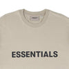 ESSENTIALS / エッセンシャルズ 3D シリコン アップリケ ボクシー Tシャツ logoteeny