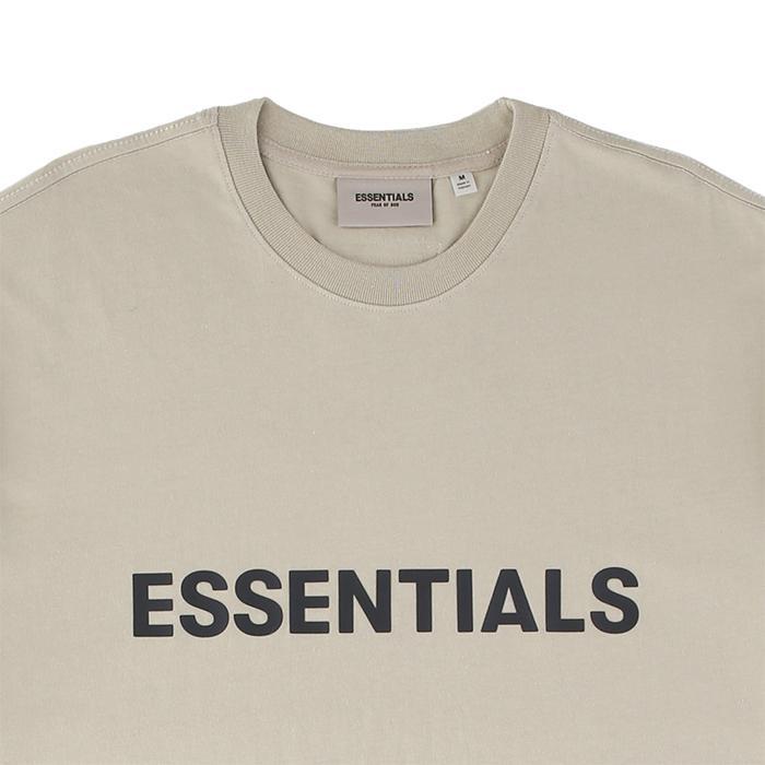 ESSENTIALS / エッセンシャルズ 3D シリコン アップリケ ボクシー Tシャツ logoteeny