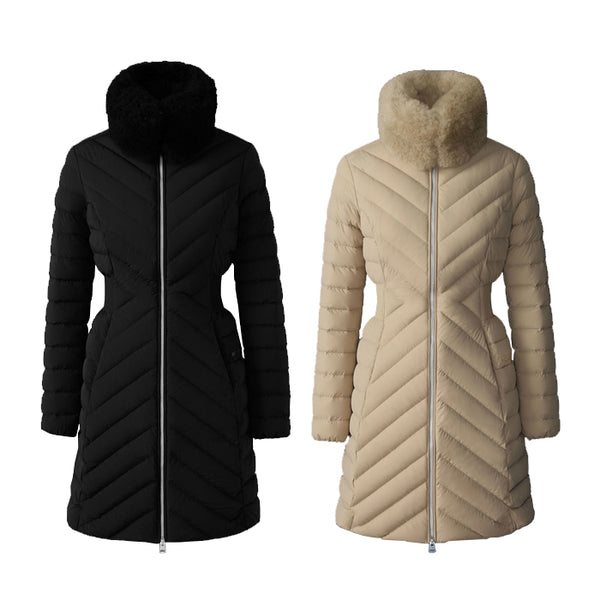 【LABUBUプレゼント対象アイテム】MACKAGE / マッカージュ ライリス キルテッド コート lyris