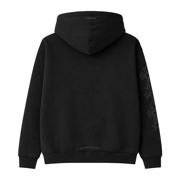 【マイアミ限定モデル】 CHROME HEARTS / クロムハーツ マイアミ エクスクルーシブ セメタリー クロス バーティカル ロゴ フーディー maiamicmtcrs