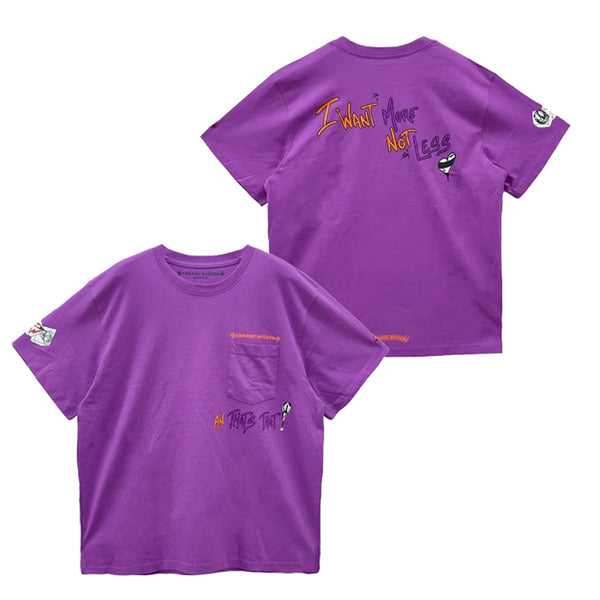 CHROME HEARTS × MATTY BOY / クロムハーツ  × マッティボーイ アイ ウォント モア ノット レス Tシャツ mattyiwantmoret