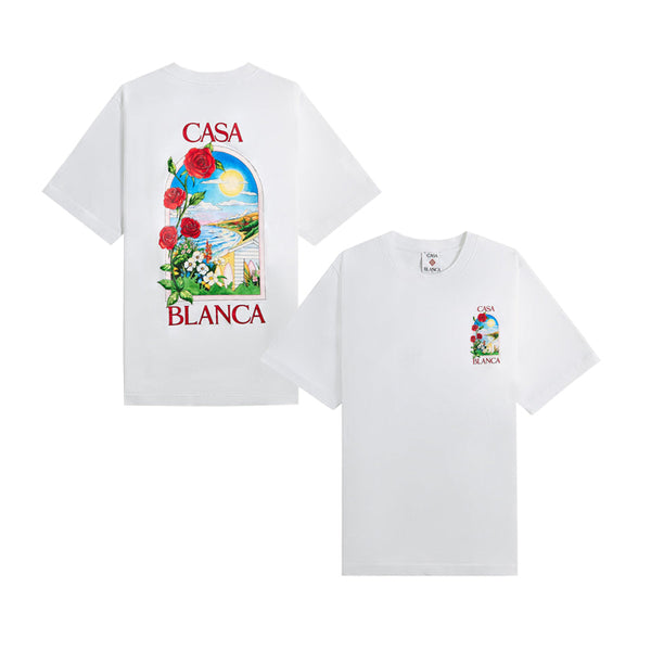 CASABLANCA / カサブランカ ラ デイズ プリント Tシャツ mps25jts001012