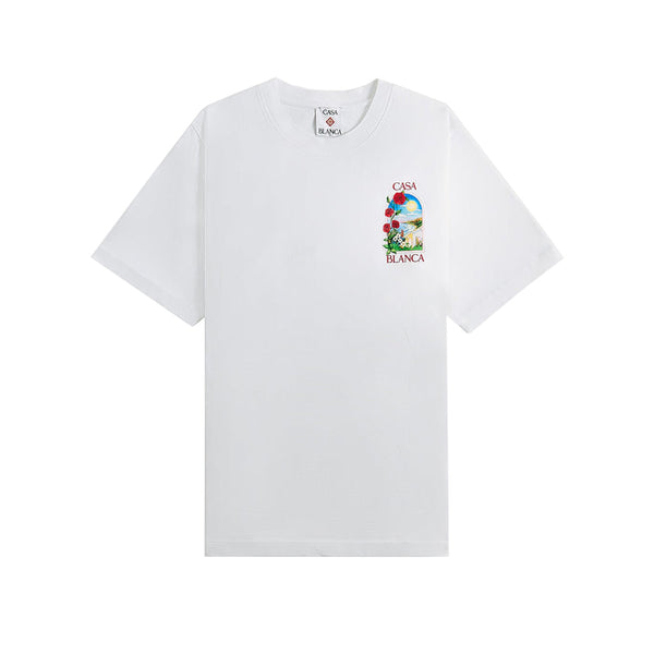 CASABLANCA / カサブランカ ラ デイズ プリント Tシャツ mps25jts001012