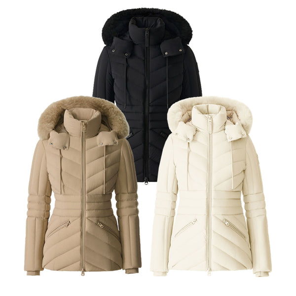 【LABUBUプレゼント対象アイテム】MACKAGE / マッカージュ ナディア SH フーデッド ダウン ジャケット レディース nadia