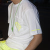 CHROME HEARTS / クロムハーツ ネオン イエロー シューホース Tシャツ neonyellowhore