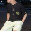 CHROME HEARTS / クロムハーツ ネオン イエロー シューホース Tシャツ neonyellowhore