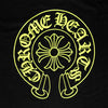 CHROME HEARTS / クロムハーツ ネオン イエロー シューホース Tシャツ neonyellowhore