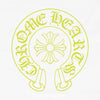 CHROME HEARTS / クロムハーツ ネオン イエロー シューホース Tシャツ neonyellowhore