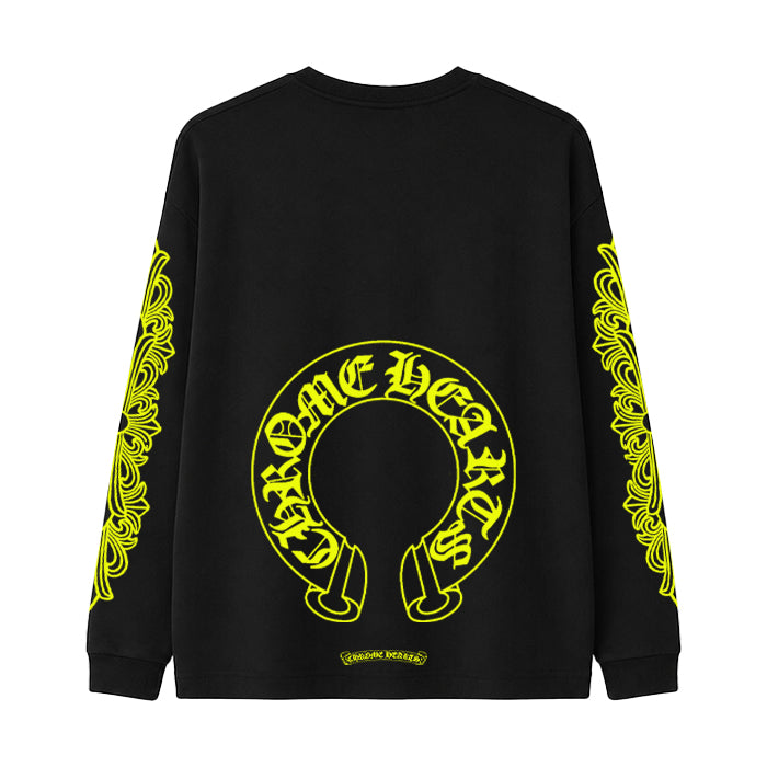 CHROME HEARTS / クロムハーツ ネオン イエロー シューホース ロング