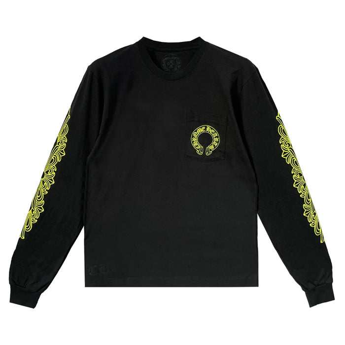 CHROME HEARTS / クロムハーツ ネオン イエロー シューホース ロング