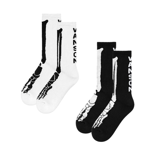 VANSON / バンソン ボーン ソックス nvsc2401bone