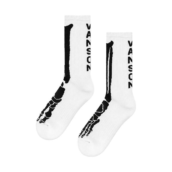 VANSON / バンソン ボーン ソックス nvsc2401bone