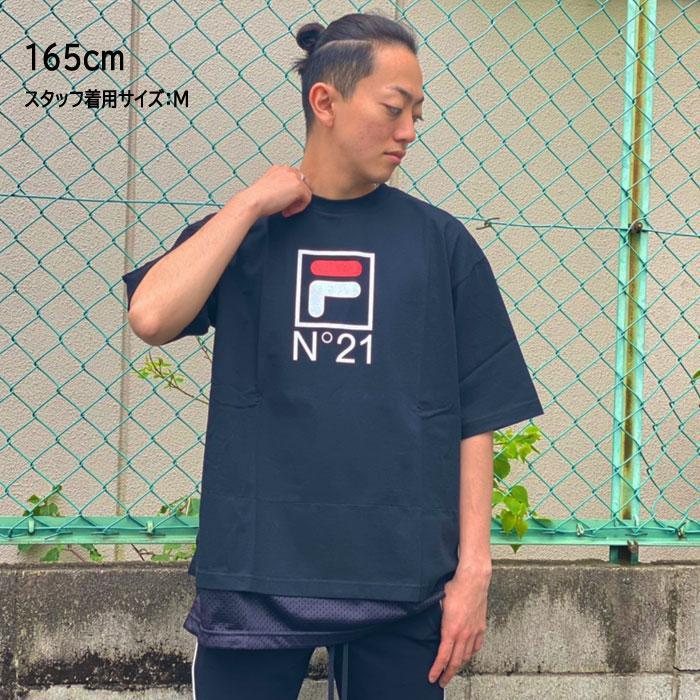 N°21×FILA / ヌメロヴェントゥーノ×フィラ Tシャツ ユニセックス 00120s12c100