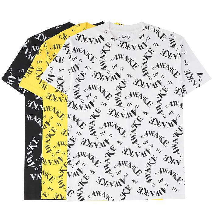 AWAKE NY / アウェイク ニューヨーク All Over Print Logo Tee 001alloverprint