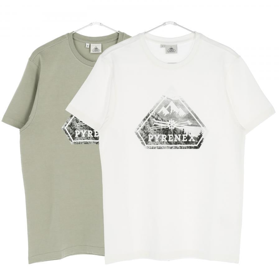 PYRENEX / ピレネックス Tシャツ 半袖 メンズ hmn010p