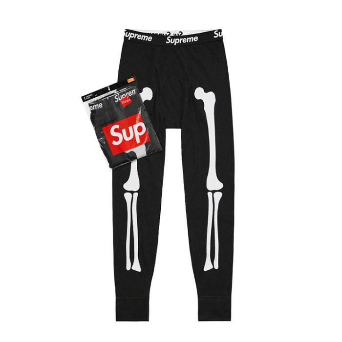 Supreme x Hanes / シュプリーム x ヘインズ ボーンサーマルパンツ 1枚入り fw21a27