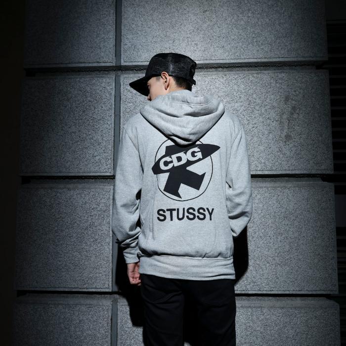 STÜSSY / ステューシー x CDG / コムデギャルソン フーディー メンズ 102sht001