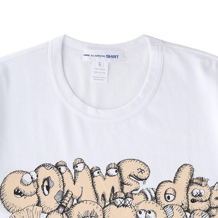 COMME des GARCONS x KAWS / コムデギャルソン x カウズ プリント Tシャツ メンズ 半袖 FH-T005