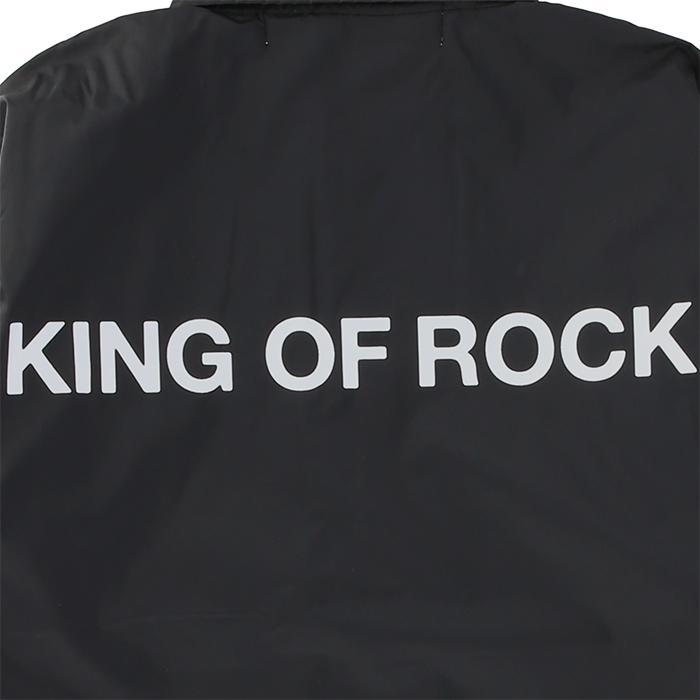 KING OF ROCK / キングオブロック ロゴ コーチ ジャケット メンズ korcoachjkt