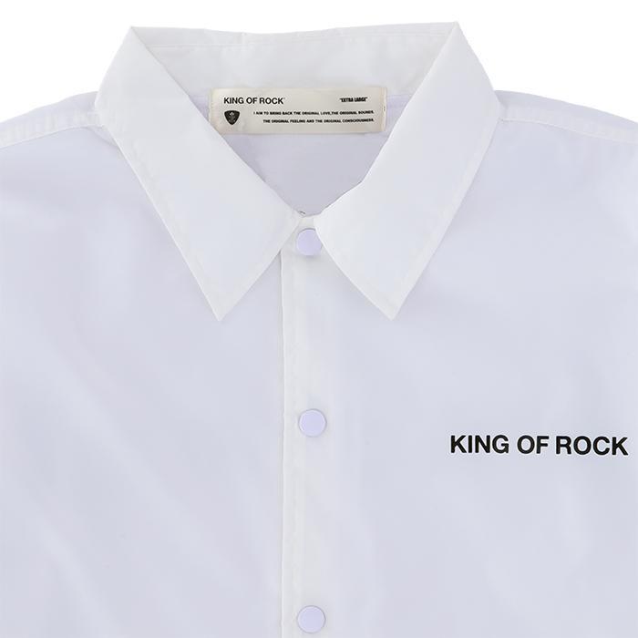 KING OF ROCK / キングオブロック ロゴ コーチ ジャケット メンズ korcoachjkt