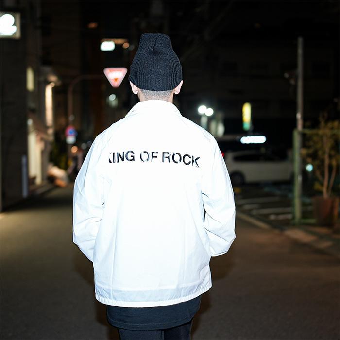 KING OF ROCK / キングオブロック ロゴ コーチ ジャケット メンズ korcoachjkt