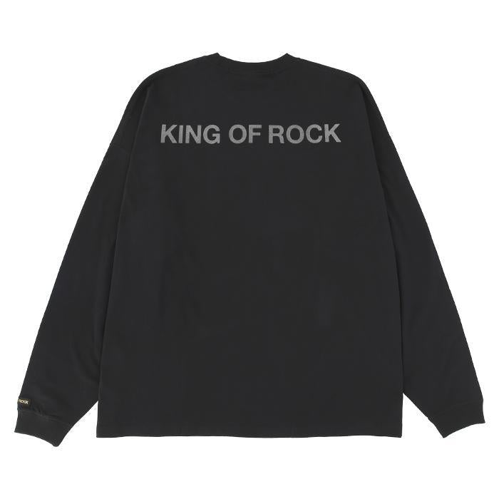 KING OF ROCK / キングオブロック ロゴ ロングスリーブ Tシャツ メンズ 長袖 korlogolstee