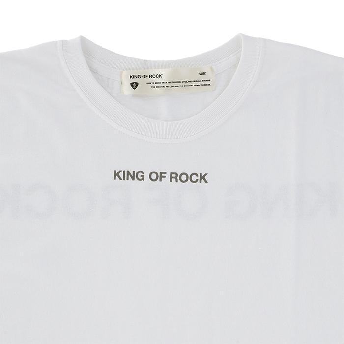 KING OF ROCK / キングオブロック ロゴ Tシャツ メンズ 半袖 korlogosstee