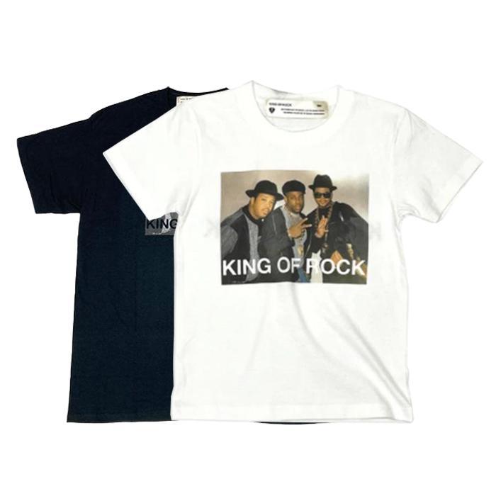 キッズサイズ KING OF ROCK / キングオブロック ラン ディーエムシー Tシャツ キッズ 半袖 rundmcsskid