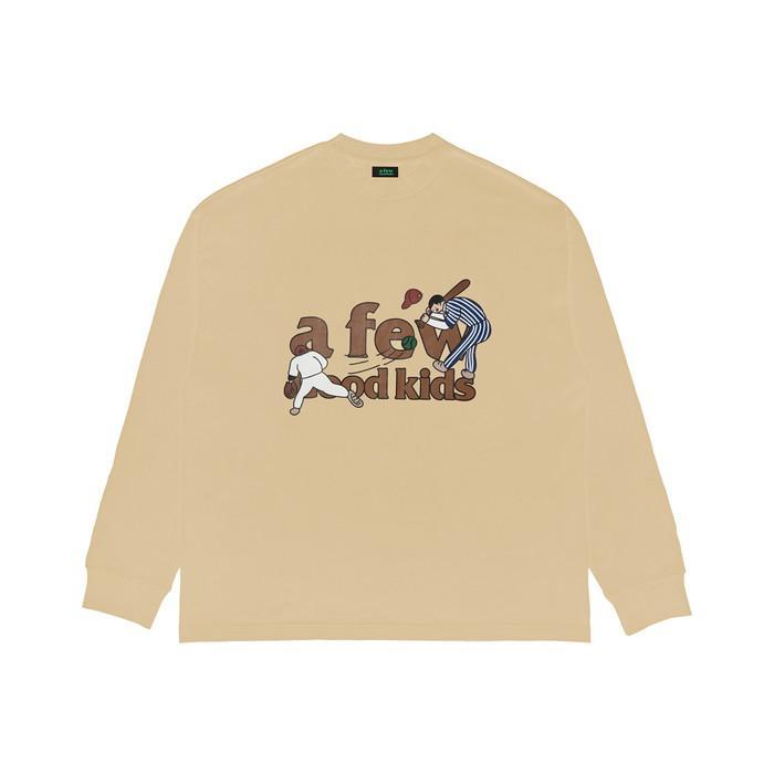 A FEW GOOD KIDS / アフューグッドキッズ  AFGK コミックデザイン ロングTシャツ ロングスリーブ ユニセックス 10AF12014